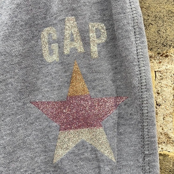 Gap, Sweatpants/Joggers, Tie Waist, Glitter Star - Picture 4 of 9